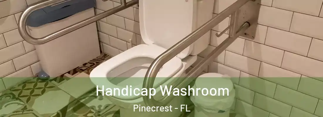 Handicap Washroom Pinecrest - FL